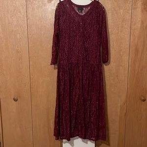 Starina Vintage Boho Lace Dress